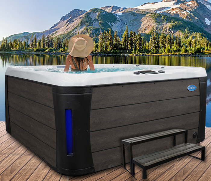Calspas hot tub being used in a family setting - hot tubs spas for sale Pompano Beach