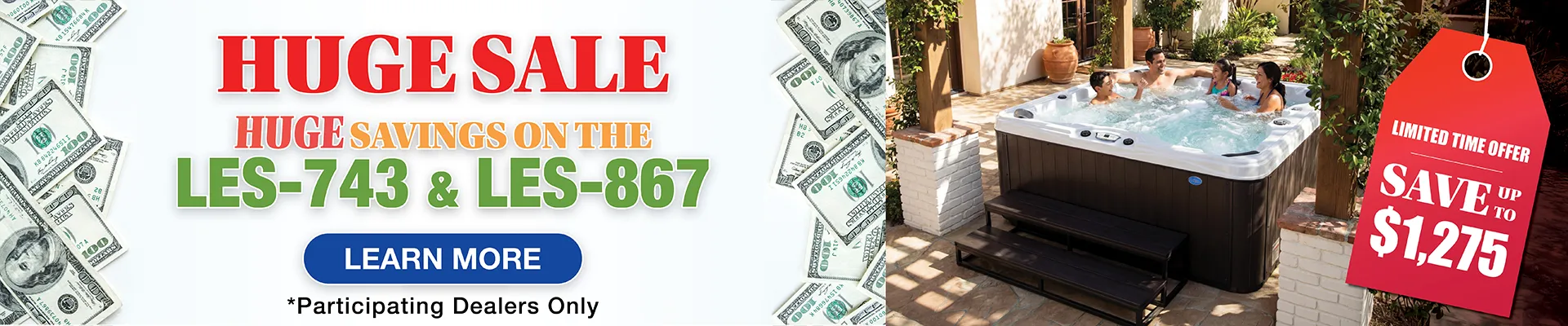 Calspas hot tub being used in a family setting - Pompano Beach